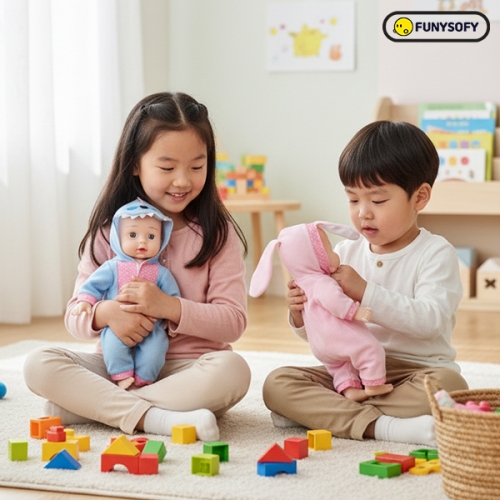 퍼니소피 큐티 베이비 아기 애착 인형