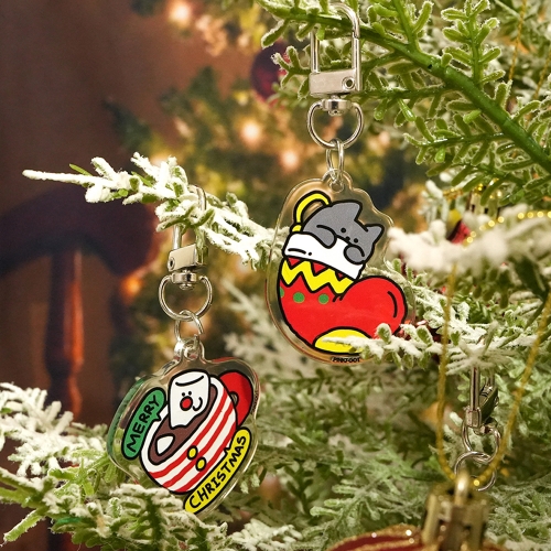 크리스마스 랜덤 아크릴 키링 7탄 (60개)