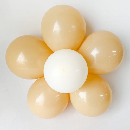 [파티붕붕] 꽃풍선 크림 (2set) / 유치원 어린이집 파스텔 파티장식 생일촬영 포토존 꾸미기