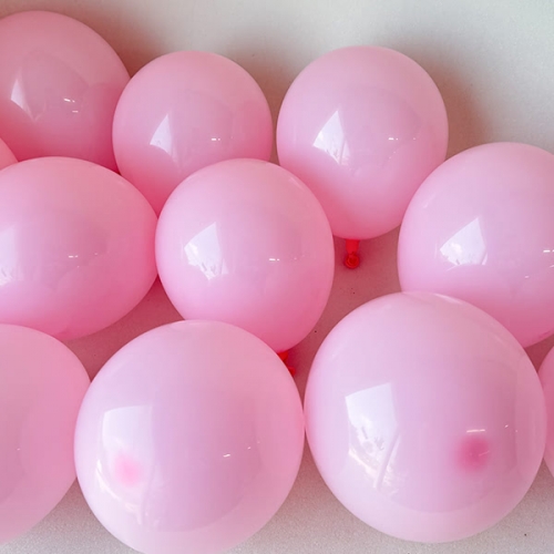 [파티붕붕] 5인치 스탠다드 풍선 (10개/50개/100개) / 12컬러 생일 홈파티 감성 데코 미니 파스텔 풍선세트