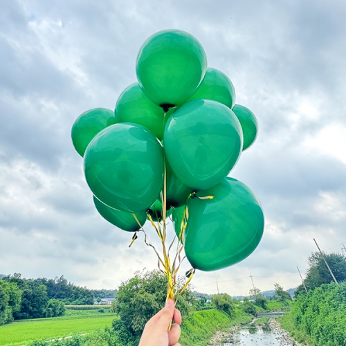 [파티붕붕] 10인치 스탠다드 풍선 (10개/50개/100개) / 생일파티 홈파티 웨딩 행사 포토존 꾸미기 라운드 파티풍선 데코세트