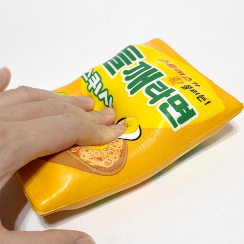 패러디 라면 스퀴시 말랑이 주물럭 (6개)