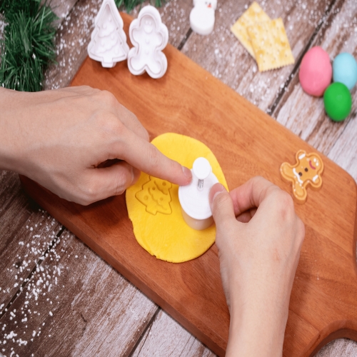 [200개 한정]슈가클레잇 크리스마스 쿠키만들기(버라이어티팩 + 찍기틀 4종)