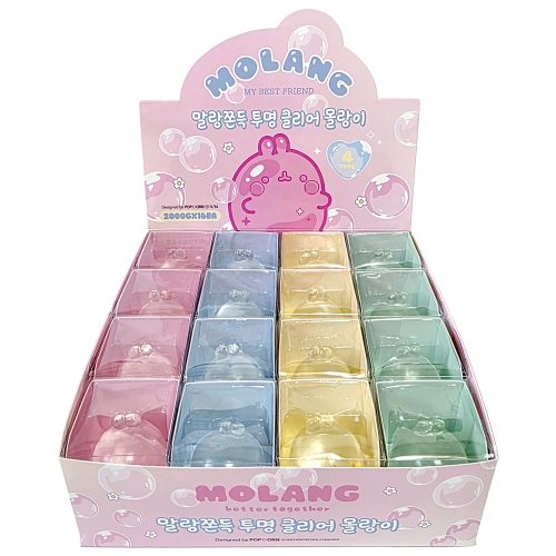 몰랑 말랑쫀득 클리어 모찌 말랑이 (16개)