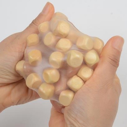 원목 크런치 말랑이 1p  주물럭 핸드토이 스트레스해소