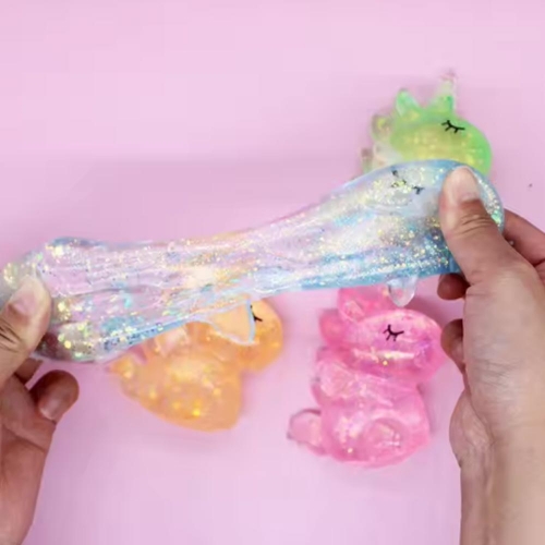 유니콘 슈가 쫀득 말랑이 1p  주물럭 핸드토이 스트레스해소
