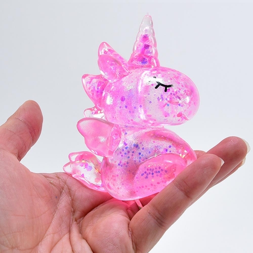 유니콘 슈가 쫀득 말랑이 1p  주물럭 핸드토이 스트레스해소