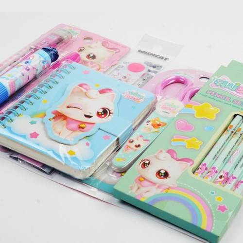 위시캣 러블리 케이스 선물세트 1p 문구세트 신학기 선물