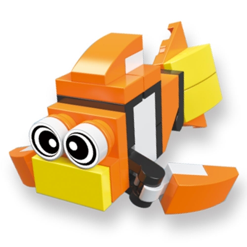 애니멀 (오션) 블럭 1p 랜덤 해양 생물 바다 동물 블럭