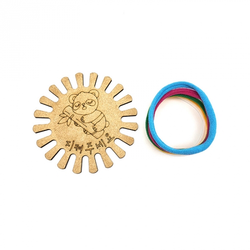 양말목 꽈배기 컵받침 편직양말목 세트-멸종위기 동물 모음