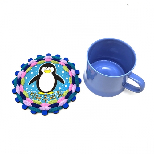 양말목 꽈배기 컵받침 편직양말목 세트-멸종위기 바다 동물 모음