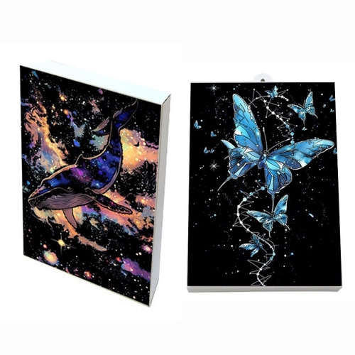 창의 쑥쑥 아트 플레이_야광 스크레치아트 A4 사이즈