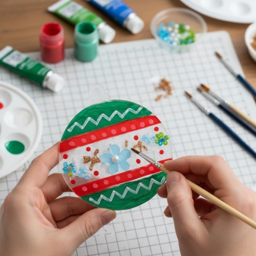 메이크문구 아크릴오너먼트 4종