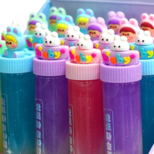 오로라 피규어 슬라임 1p  주물럭 핸드토이 스트레스해소