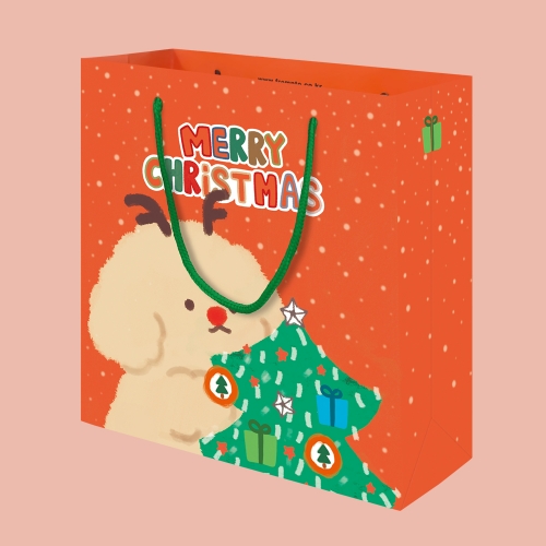 [프롬앤투] 크리스마스 뭉치 쇼핑백 10매 FP21A-3