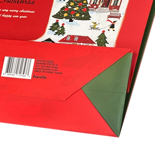 [프롬앤투] 크리스마스 양말 쇼핑백 10매 FP21A-5