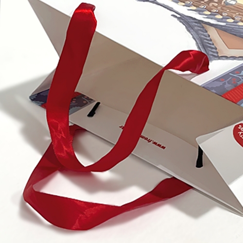 [프롬앤투] 크리스마스 한옥 쇼핑백 10매 FP22-3