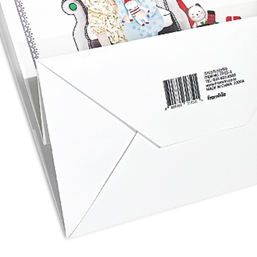 [프롬앤투] 크리스마스 산타 쇼핑백 10매 FP22-5