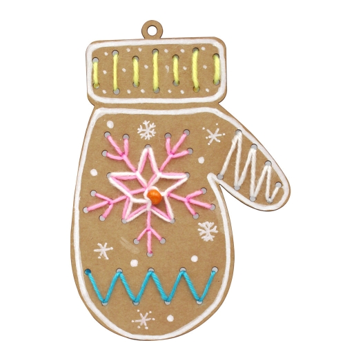 우든페이퍼 바느질 꾸미기 겨울 (3개입)