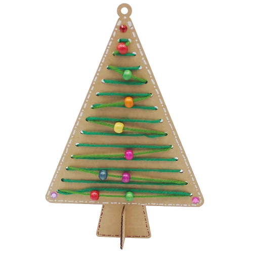 우든페이퍼 바느질 꾸미기 겨울 (3개입)