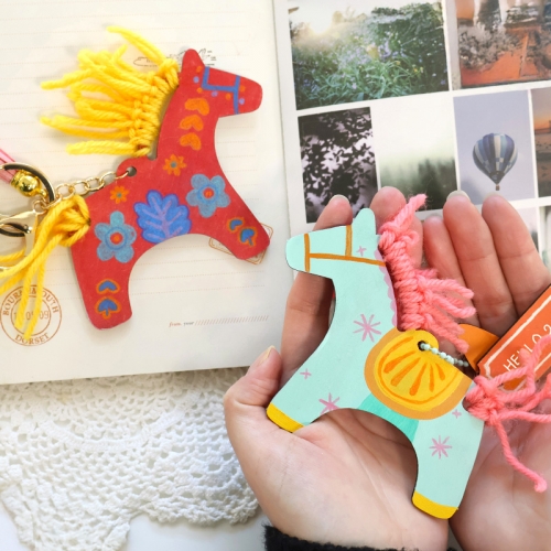 2026 말 키링 만들기 5set