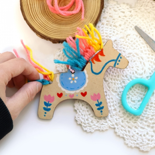 2026 말 키링 만들기 5set