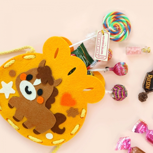 (시즌) 2026 말 복주머니 가방 1set