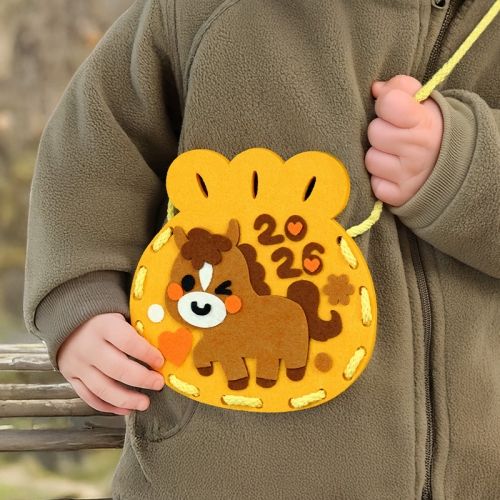 (시즌) 2026 말 복주머니 가방 1set