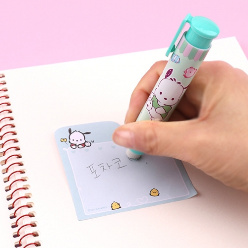 산리오 샤프 지우개 시나모롤 쿠로미 포차코 노크식지우개