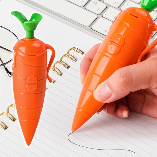 당근 녹음기 볼펜 주토피아 닉 주디 채소 녹음펜 굿즈