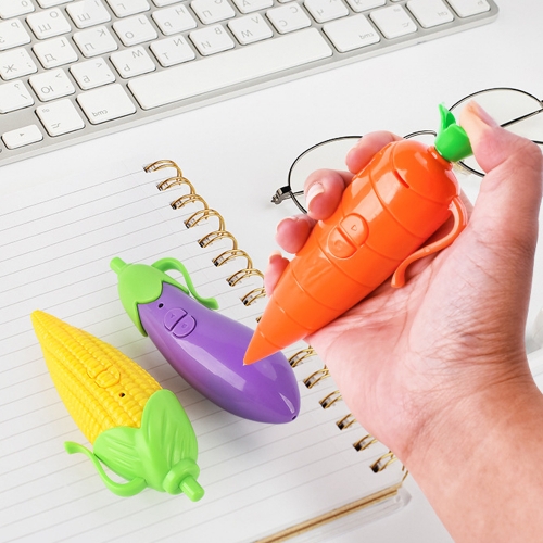 당근 녹음기 볼펜 주토피아 닉 주디 채소 녹음펜 굿즈