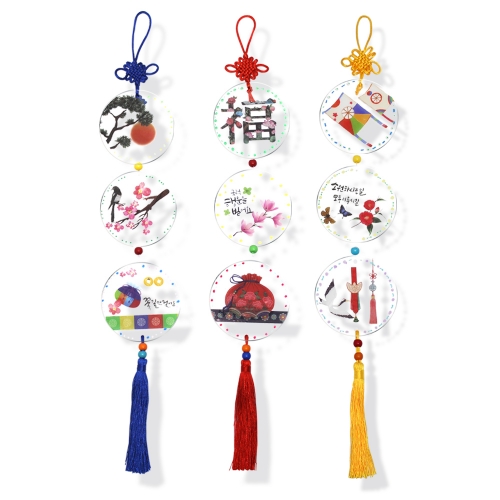 DIY 투명 썬캐쳐 모빌 전통