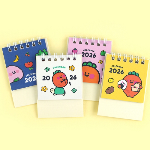 2026 당근친구들 쪼꼬미 미니달력 (4개)