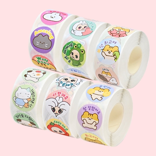 ��ġ Ī�� �� ��ƼĿ 500��