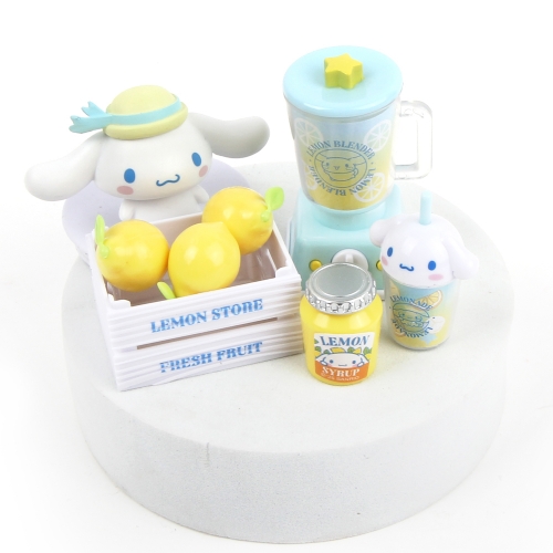 시나모롤 레몬가게 피규어 조이비타 미니어처 역할놀이