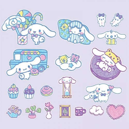 산리오 블링데코 시나모롤 글라스데코 스티커놀이