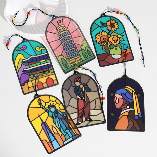 조각스티커 썬캐쳐 장식