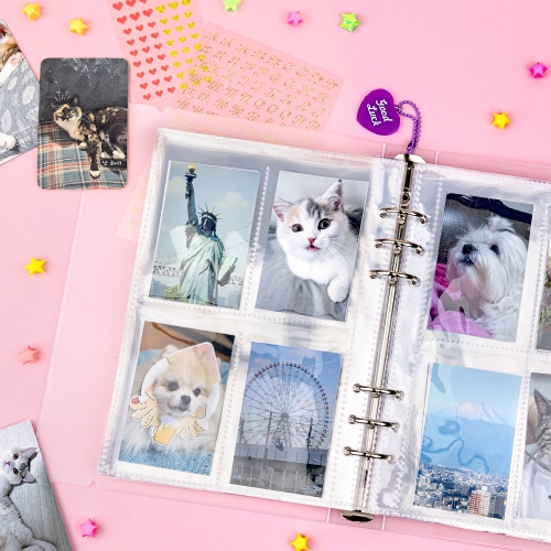 [오아트] A5 6공 바인더 양면 리필 속지(4종 택1/포토북/보관 포켓)