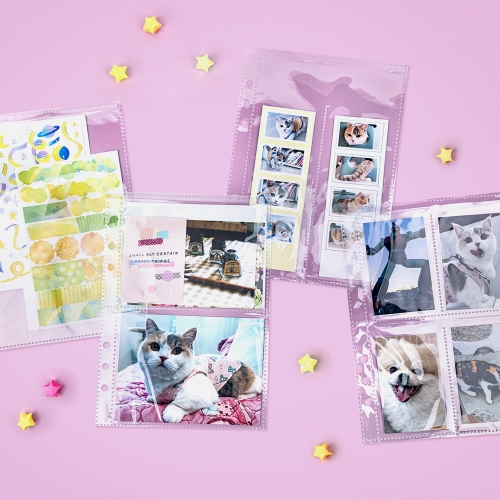 [오아트] A5 6공 바인더 양면 리필 속지(4종 택1/포토북/보관 포켓)