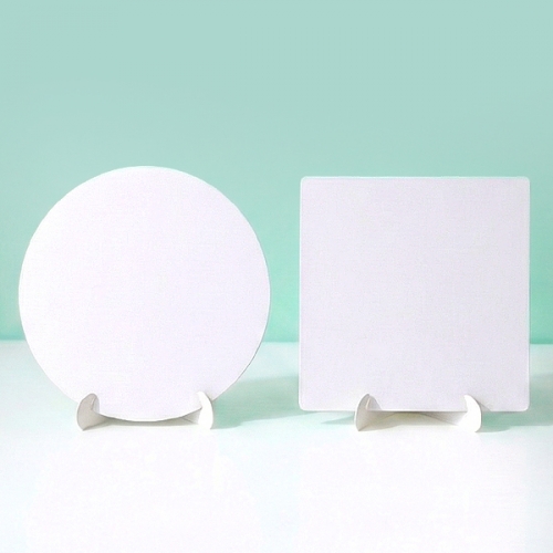 [탑키드] 무지 입체 종이 액자(정사각 21cm 원형 23cm 중 택1)
