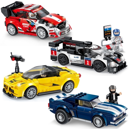 월드 스포츠카 블록 (랜덤)