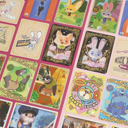 디즈니 주토피아 행복도시 컬레션 카드 20팩 1박스