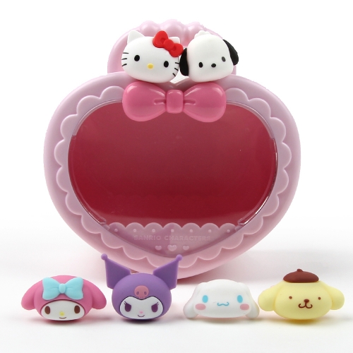 산리오 반지 하트 보석함 어린이 주얼리 세트