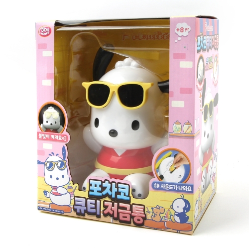 산리오 어린이 큐티 포차코 저금통 인테리어 소품 장식
