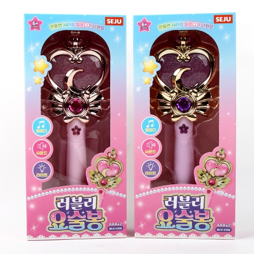 러블리 멜로디 요술봉 LED봉 여아 공주놀이 마법봉 완구