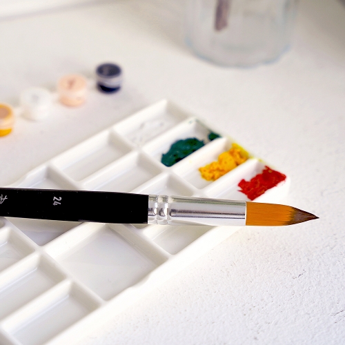 제피트 아티스트 브러쉬 붓 24호