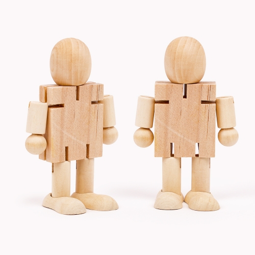 [오아트] 움직이는 나무 인형(관절/장식품/KC인증)