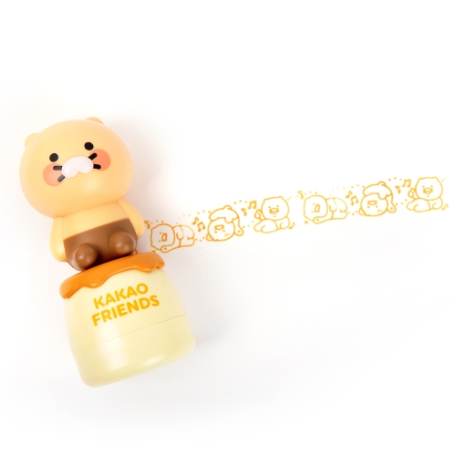 카카오프렌즈 라이언 춘식이 롤러스탬프 다꾸 캐릭터 도장