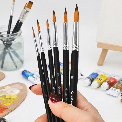 제피트 아티스트 브러쉬 둥근 붓 12개 세트