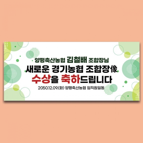 [파티붕붕] D6665 현수막 / 아파트 학교 대통령상 수상 현수막 제작 대회 플랜카드 제작
